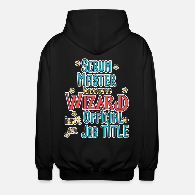 Assistant Scrum Master - Veste à capuche unisexe - noir