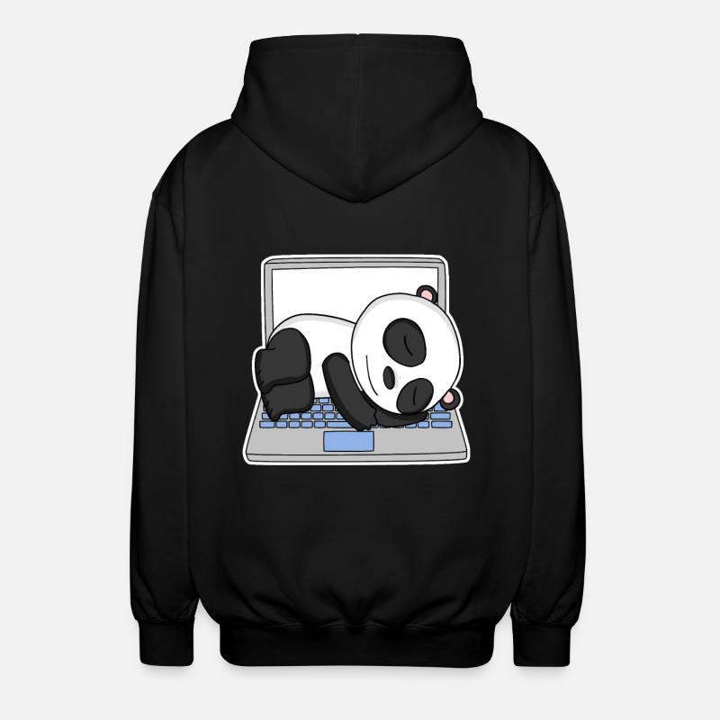Computer Nerd Programmierer Herren Geschenk - Unisex Kapuzenjacke - Schwarz
