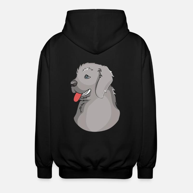 Neufundländer - Unisex Kapuzenjacke - Schwarz