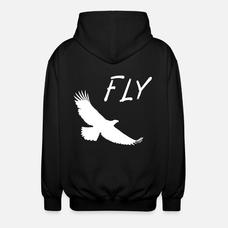 aigle - Veste à capuche unisexe - noir