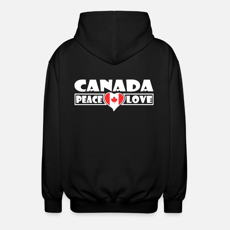 Canada - Veste à capuche unisexe - noir