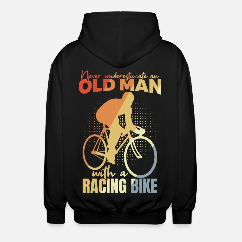 Papi vélo - Veste à capuche unisexe - noir