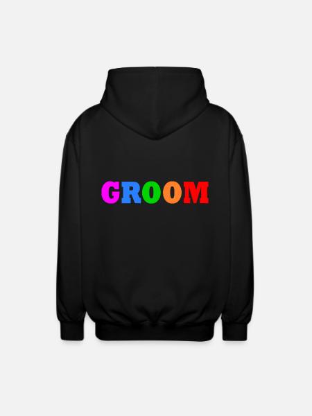 Groom - Unisex Hooded Jacket - black