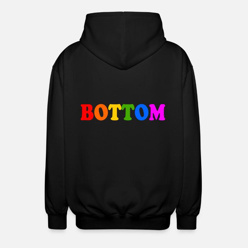 Bottom - Veste à capuche unisexe - noir