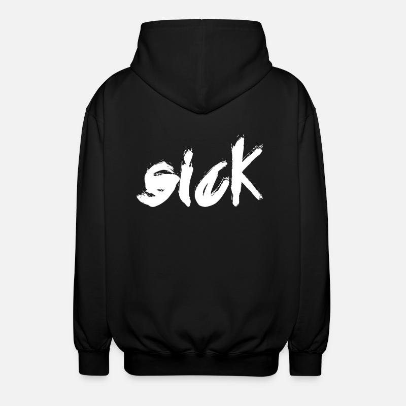 krank - Unisex Kapuzenjacke - Schwarz