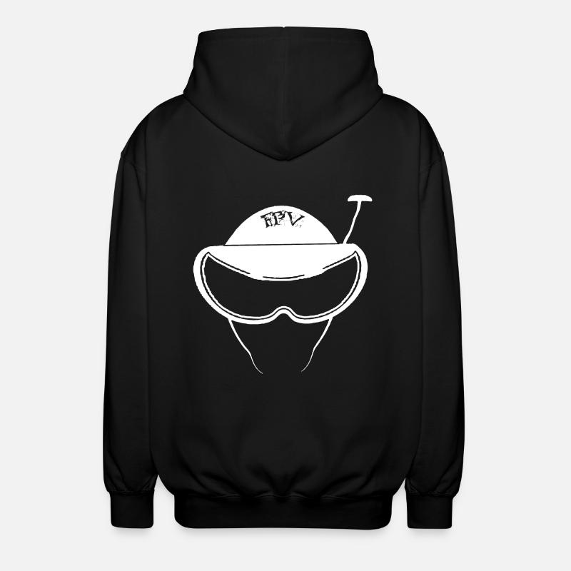FPV Pilot - Veste à capuche unisexe - noir