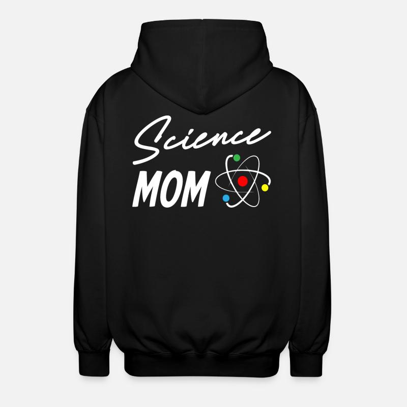Science Mom - Unisex Kapuzenjacke - Schwarz