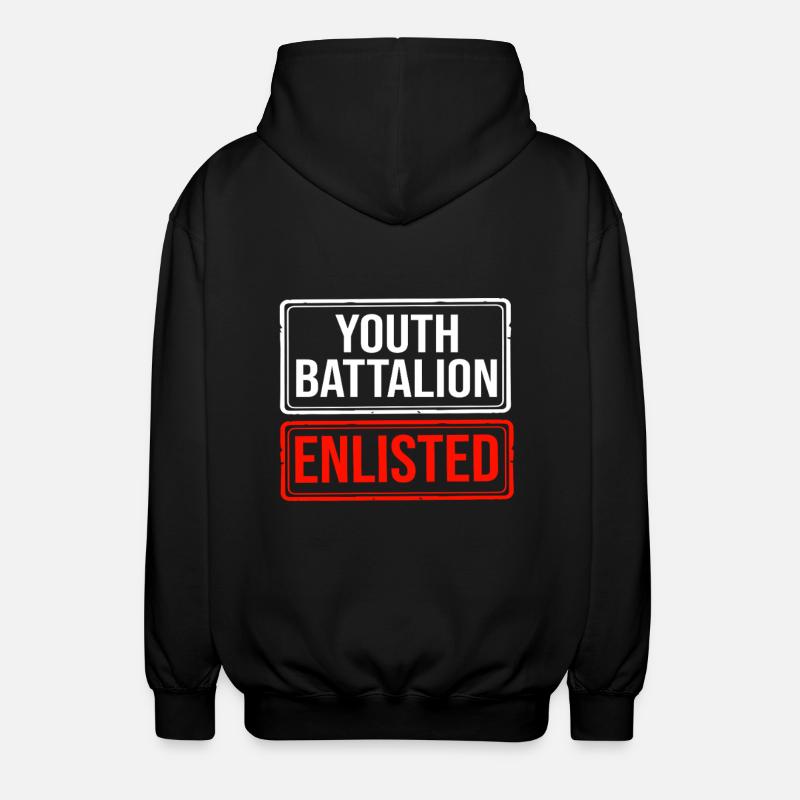 Mormonen - Unisex Kapuzenjacke - Schwarz