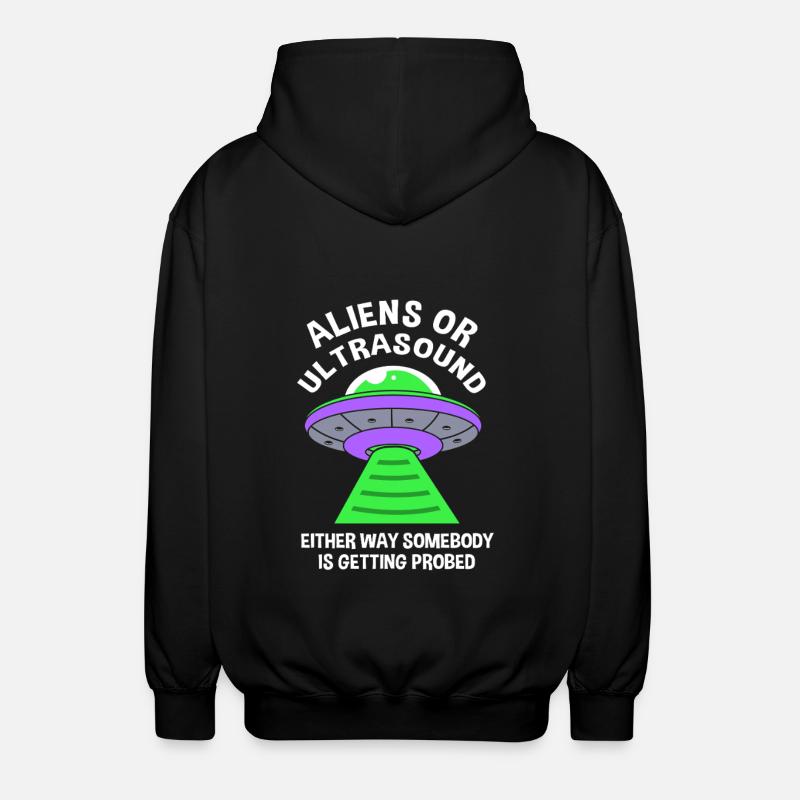 Ultraschall Techniker Ultraschalltechniker - Unisex Kapuzenjacke - Schwarz