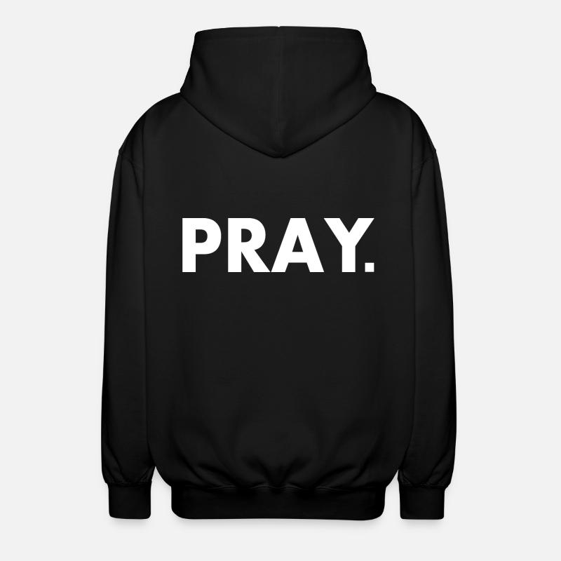 Pray - Veste à capuche unisexe - noir