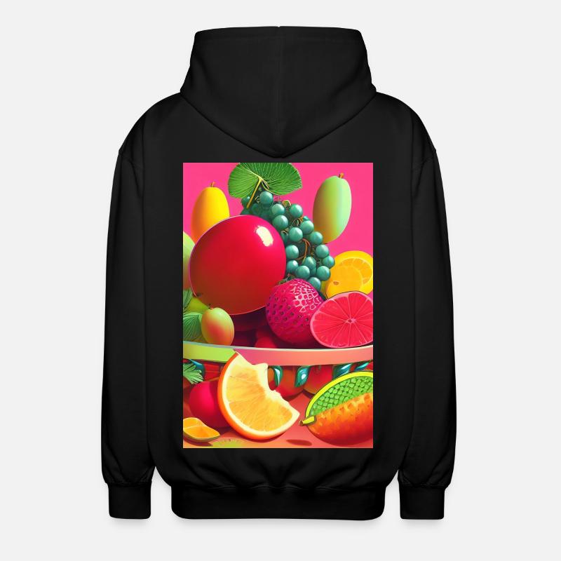 Fruit - Veste à capuche unisexe - noir