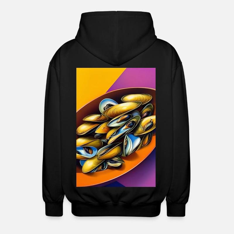 Moules - Veste à capuche unisexe - noir