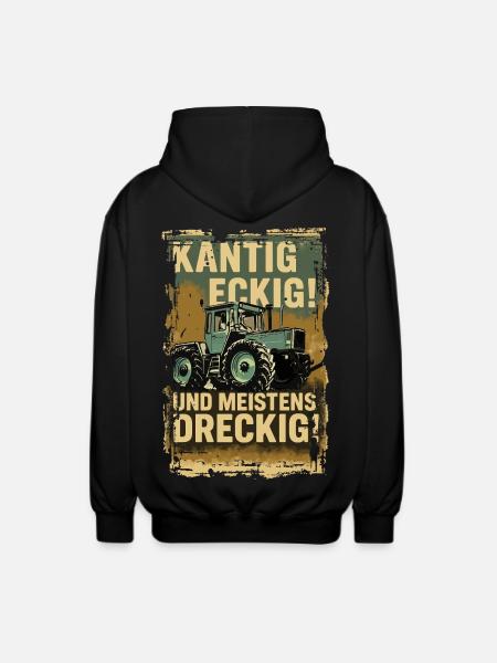 MB Trac - Unisex Kapuzenjacke - Schwarz