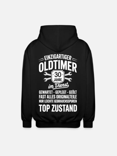 30° anniversario di servizio - collega di lavoro - Felpa unisex con cappuccio - nero