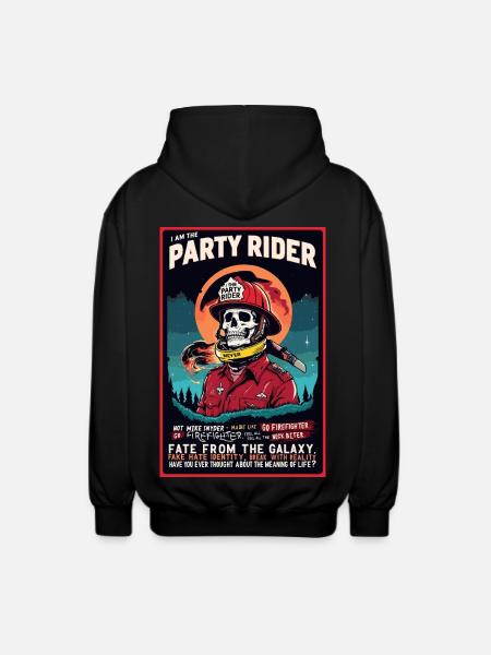 CAVALIER FESTIF - Veste à capuche unisexe - noir