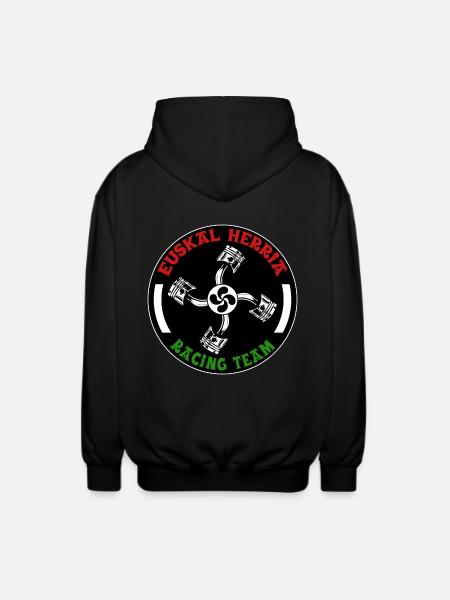 Basque racing team 1 - Veste à capuche unisexe - noir