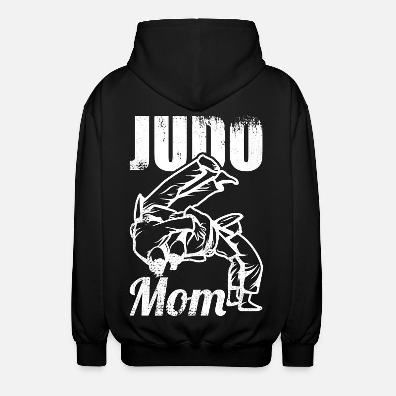 Judo Mama - Veste à capuche unisexe - noir
