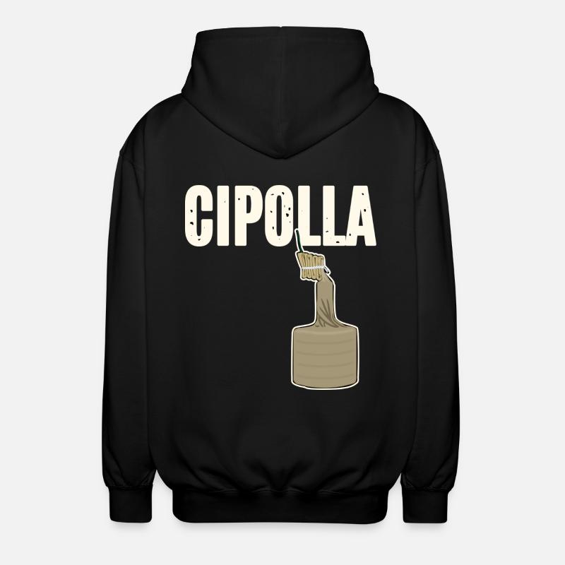 Cipolla - Unisex Hooded Jacket - black