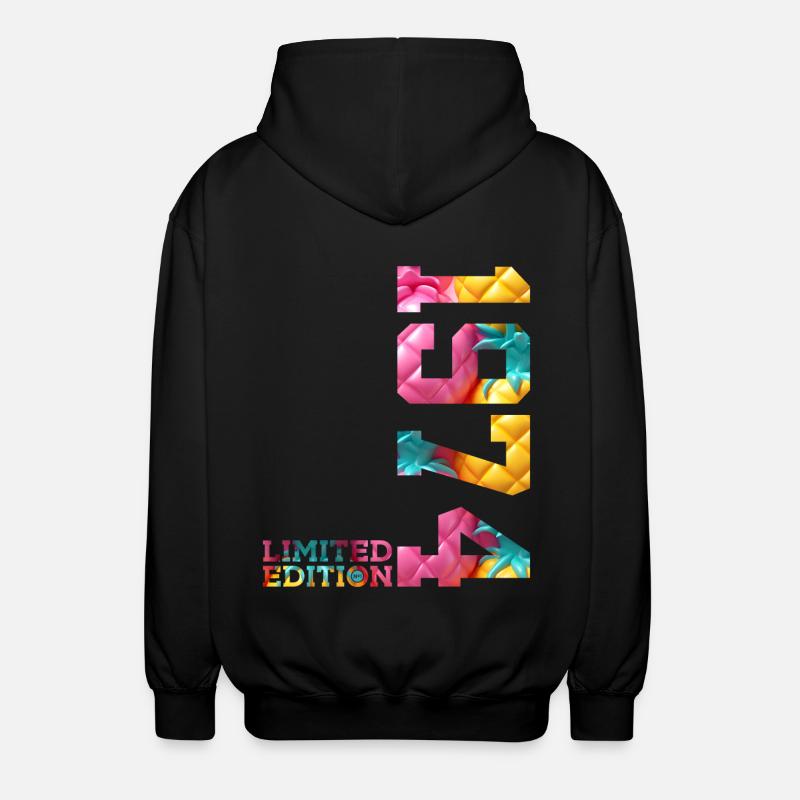 52E ANNIVERSAIRE ÉDITION LIMITÉE 1974 - Veste à capuche unisexe - noir