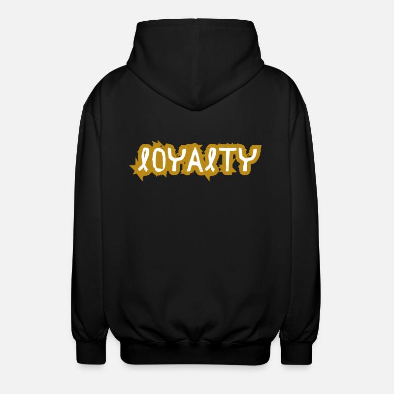 Loyalty - Unisex Kapuzenjacke - Schwarz