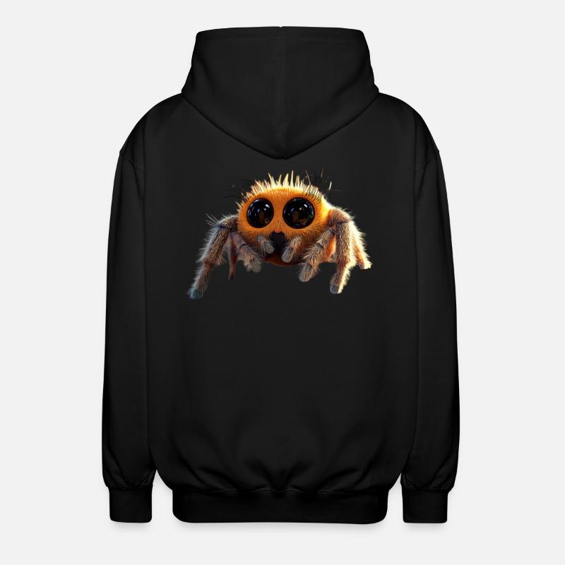 Araignée Tarentule Amour Arachnide Araignées - Veste à capuche unisexe - noir