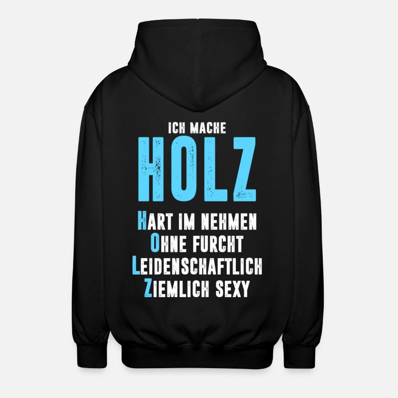 BOIS - Veste à capuche unisexe - noir