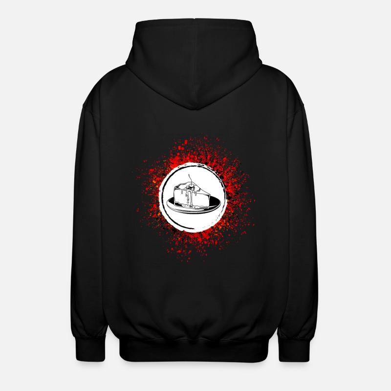 Cuisson du cheesecake - Veste à capuche unisexe - noir