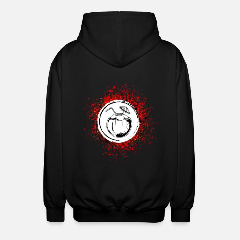 Icône de noix de Icône - Veste à capuche unisexe - noir
