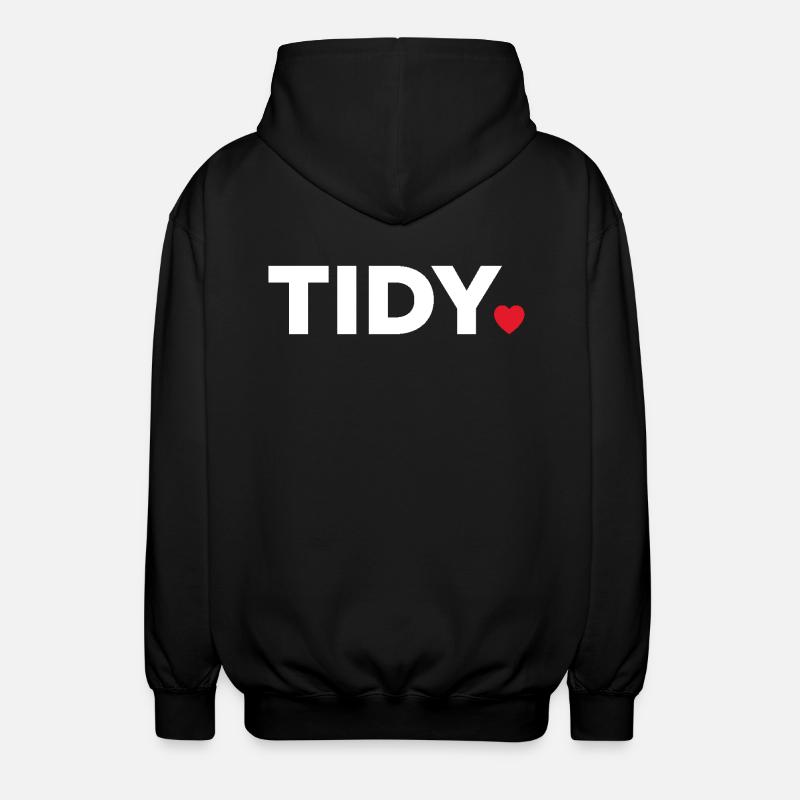Tidy - Unisex Hooded Jacket - black