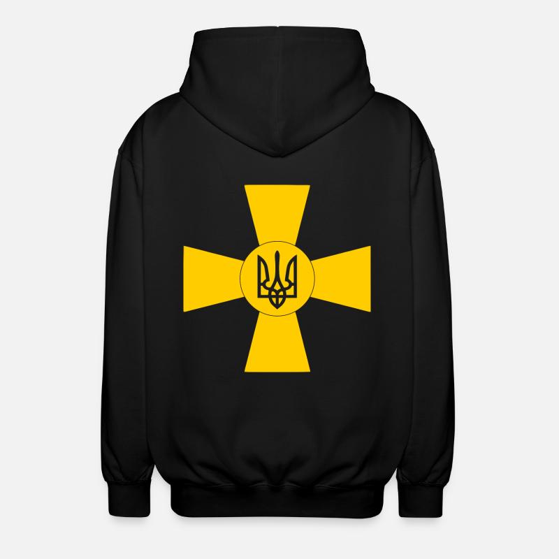 Ukraine - Veste à capuche unisexe - noir