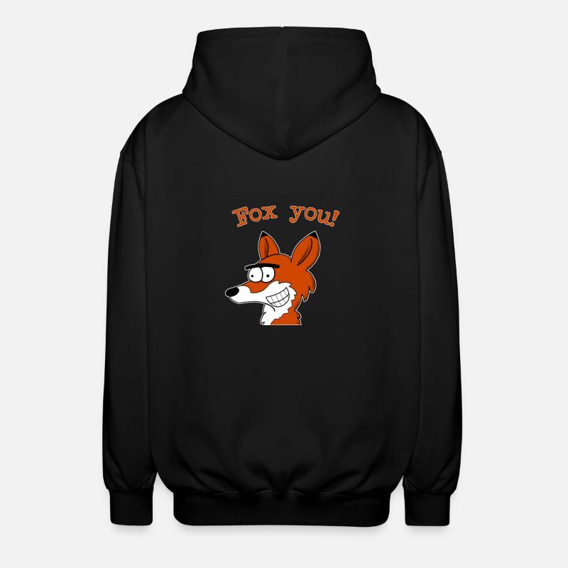 Fox vous! - Veste à capuche unisexe - noir