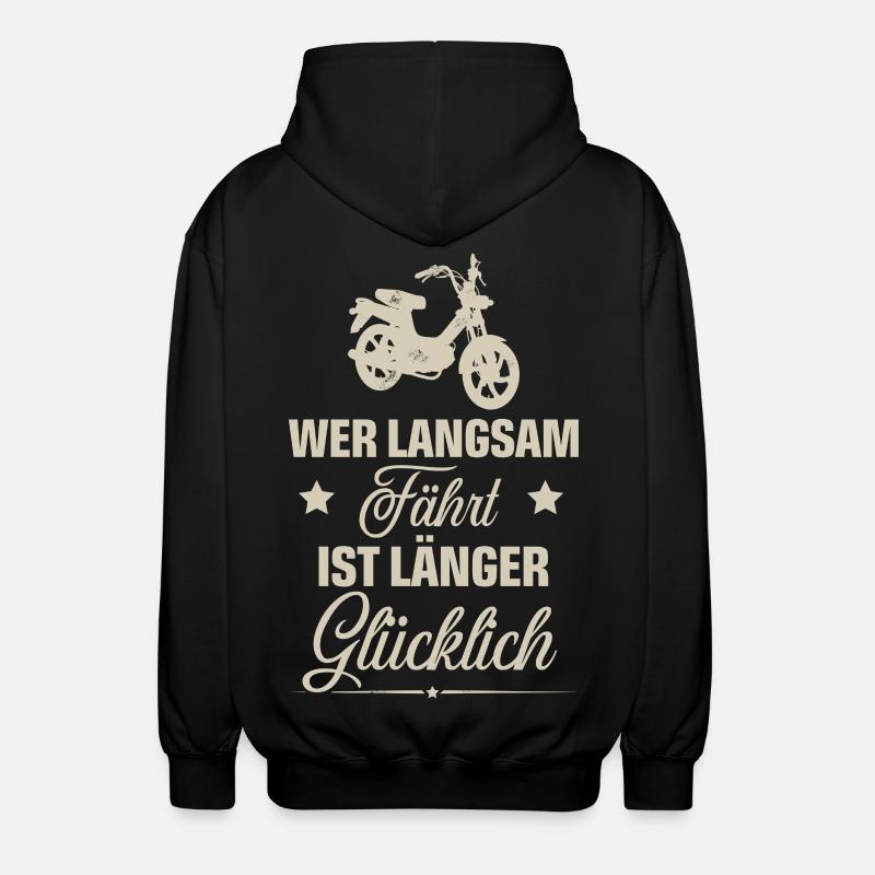 Mofa - Unisex Kapuzenjacke - Schwarz