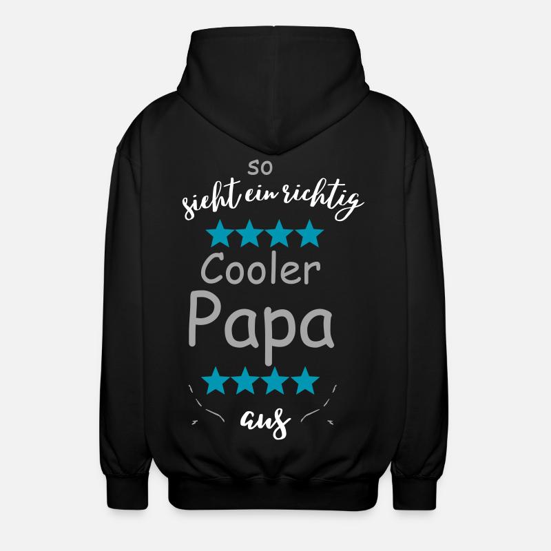 Vraiment un look de papa cool - Veste à capuche unisexe - noir