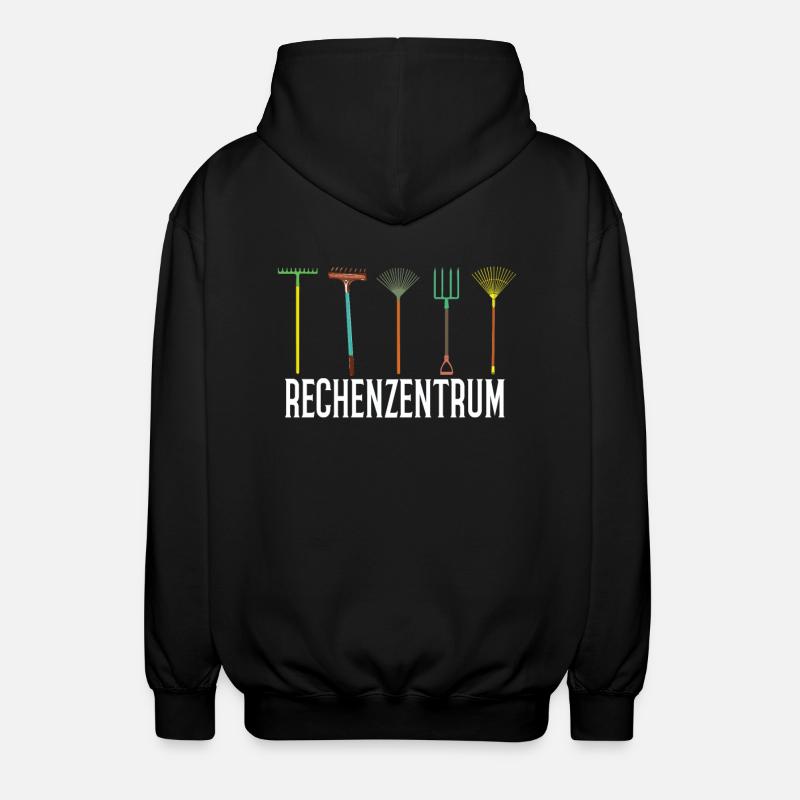 Data center Gardening Landschftsgärtner - Unisex Hooded Jacket - black