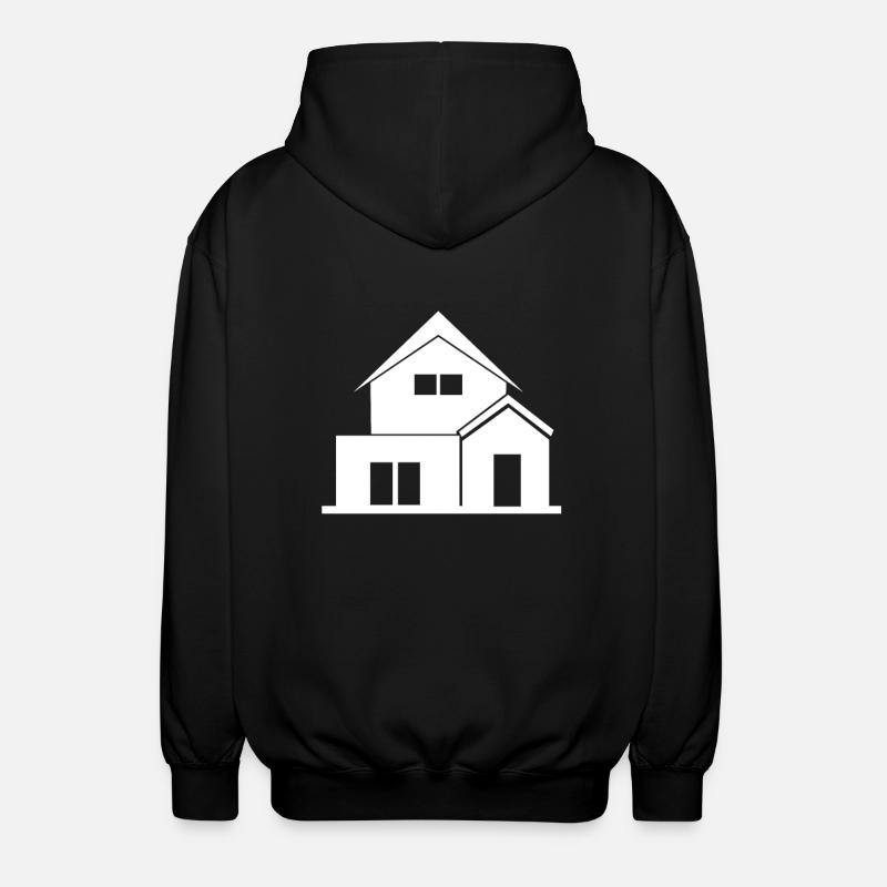 Maison Blanche - Veste à capuche unisexe - noir