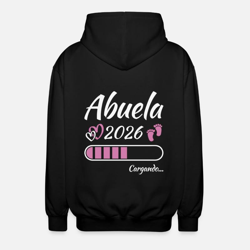 Grandma 2026 Loading Future Grandma - Unisex Hooded Jacket - black