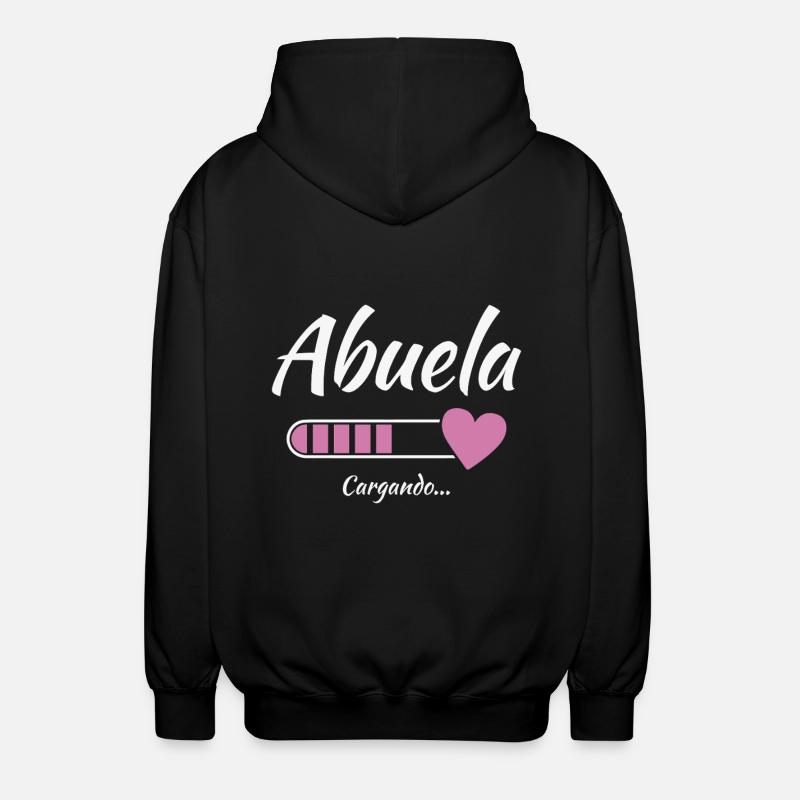 Grandma Loading Future Grandma - Unisex Hooded Jacket - black