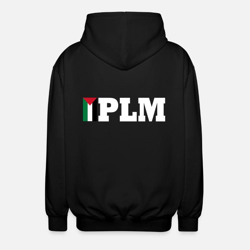 Plm - Unisex Hooded Jacket - black