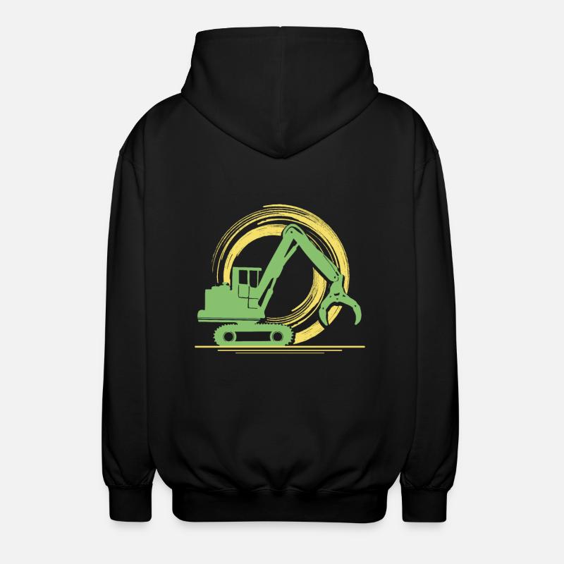 Moissonneuse - Veste à capuche unisexe - noir