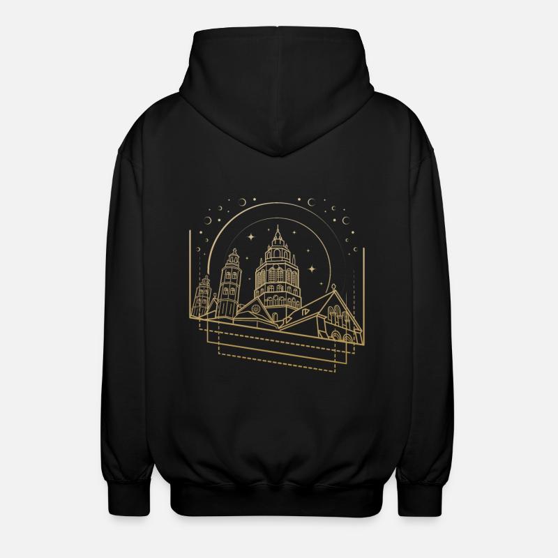 Mayence - Veste à capuche unisexe - noir