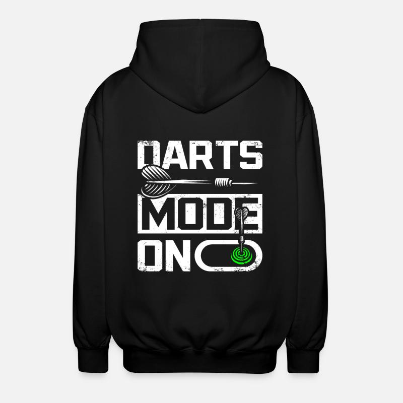 Mode fléchettes activé - Veste à capuche unisexe - noir