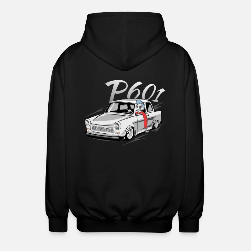  601 - Veste à capuche unisexe - noir