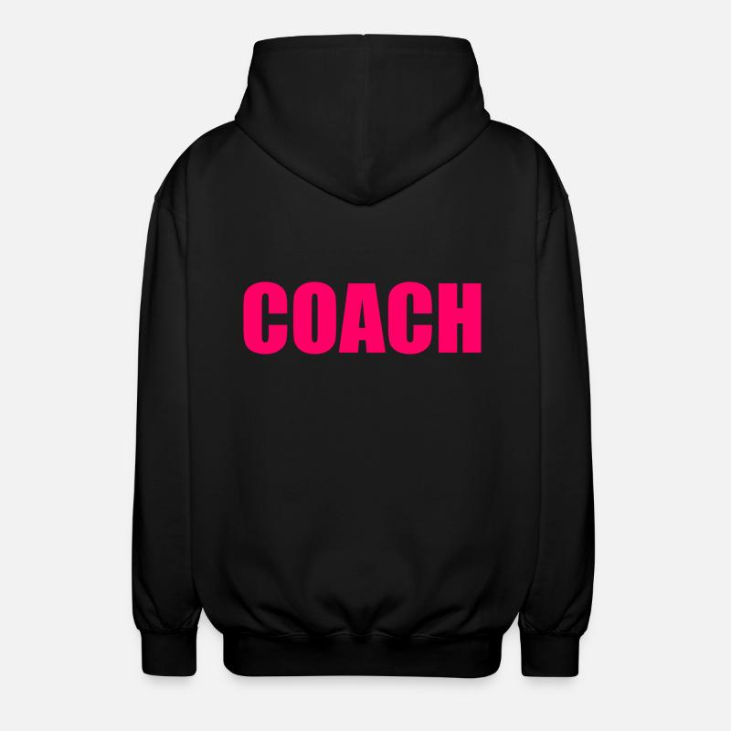 Coach - Unisex Kapuzenjacke - Schwarz
