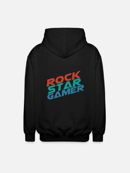 Gamer - ! - Unisex Hooded Jacket - black
