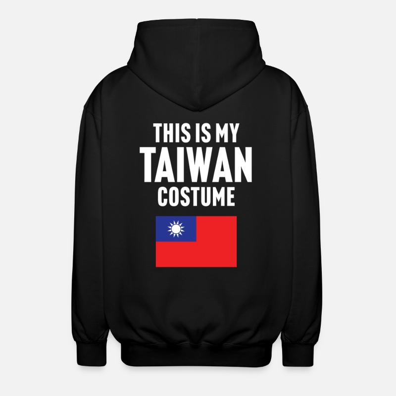 C’est mon costume de Taïwan - Veste à capuche unisexe - noir