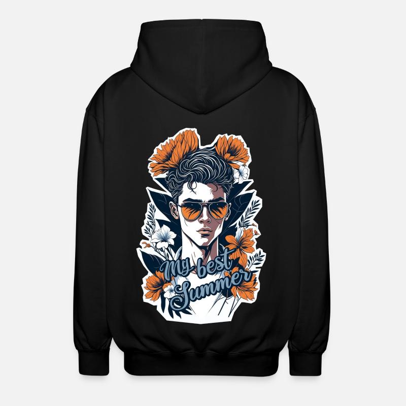 My best summer - Veste à capuche unisexe - noir