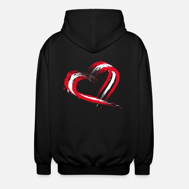Peru - Unisex Kapuzenjacke - Schwarz