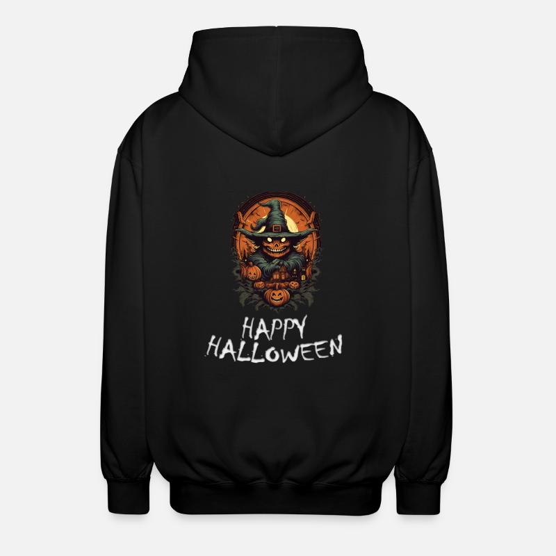 Halloween - Joyeux Halloween - Veste à capuche unisexe - noir