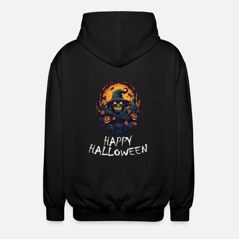Halloween - Joyeux Halloween - Veste à capuche unisexe - noir