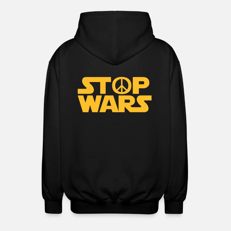 arrêter Wars - Veste à capuche unisexe - noir